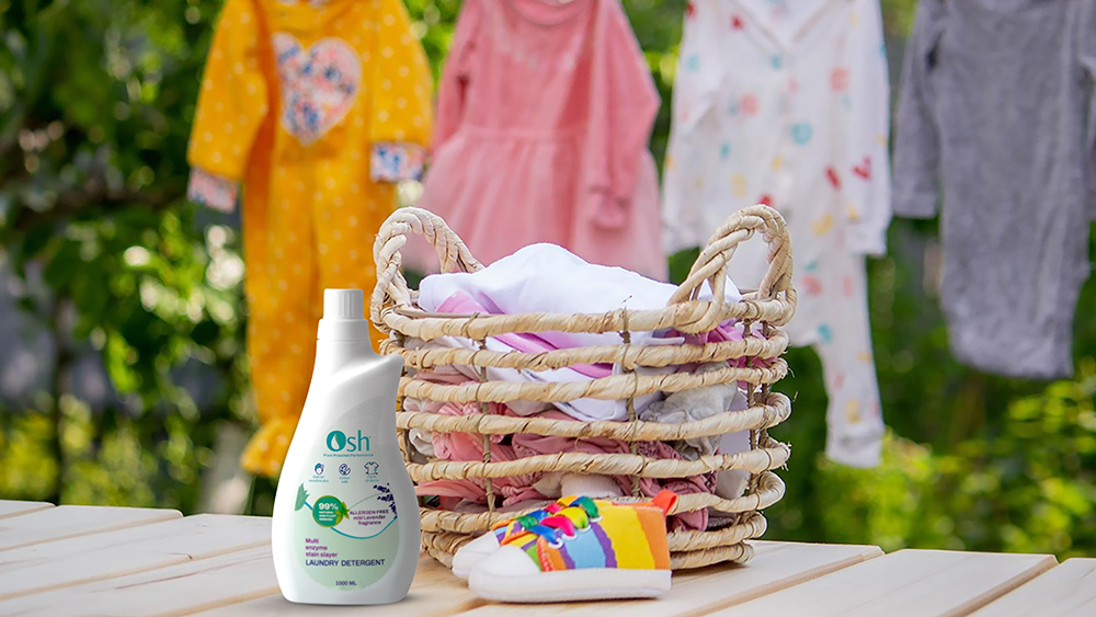Osh Laundry Detergent: A Baby Mom's Best Friend for Clean Clothes