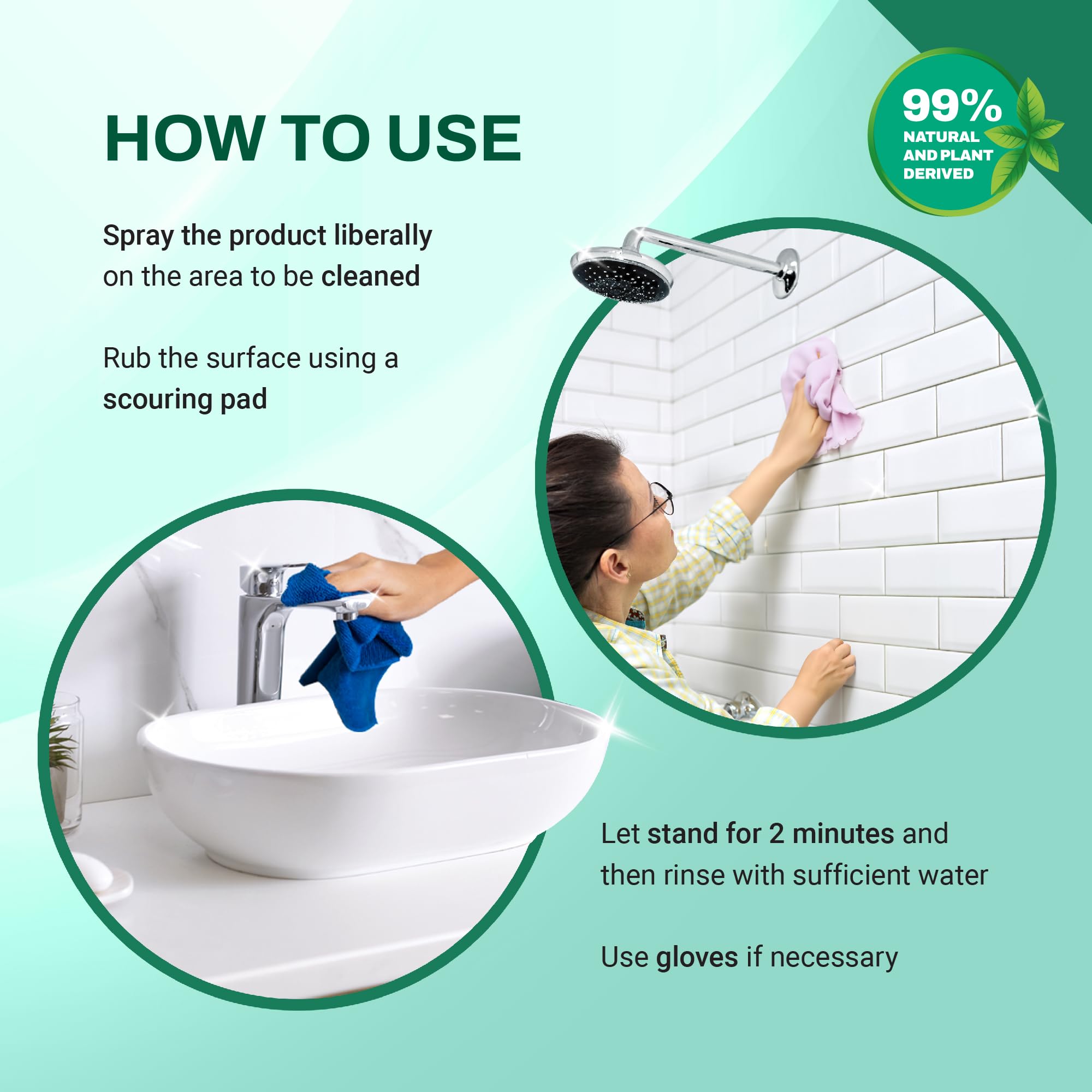 Natural Bathroom Cleaner