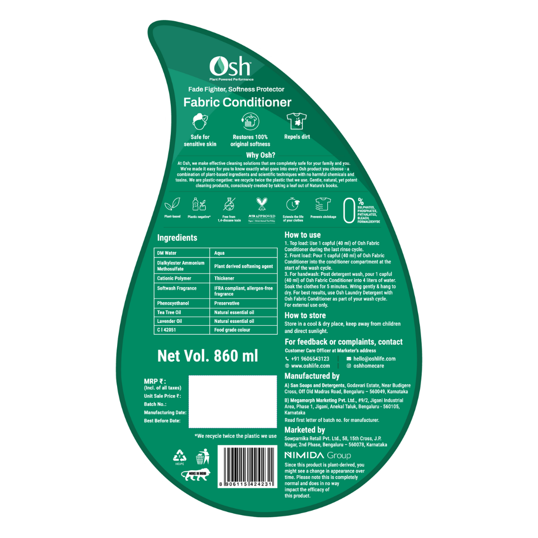 Natural Fabric Conditioner