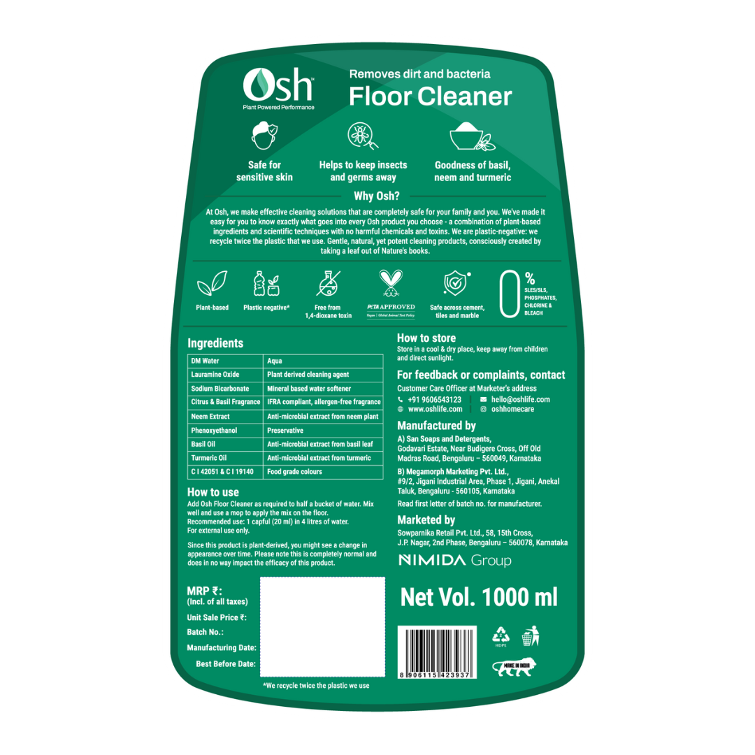 Natural Floor Cleaner