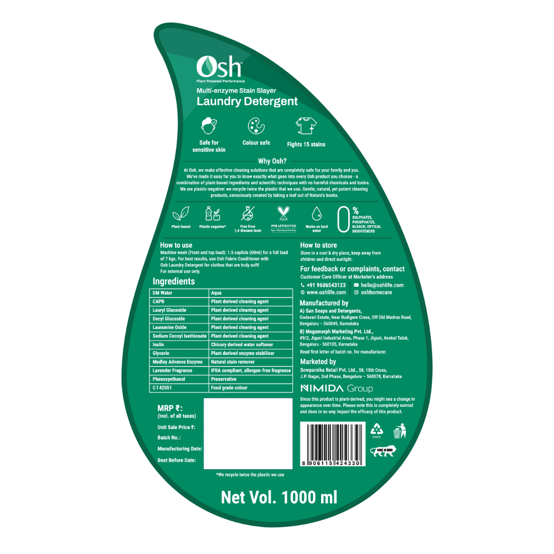 Natural Laundry Detergent