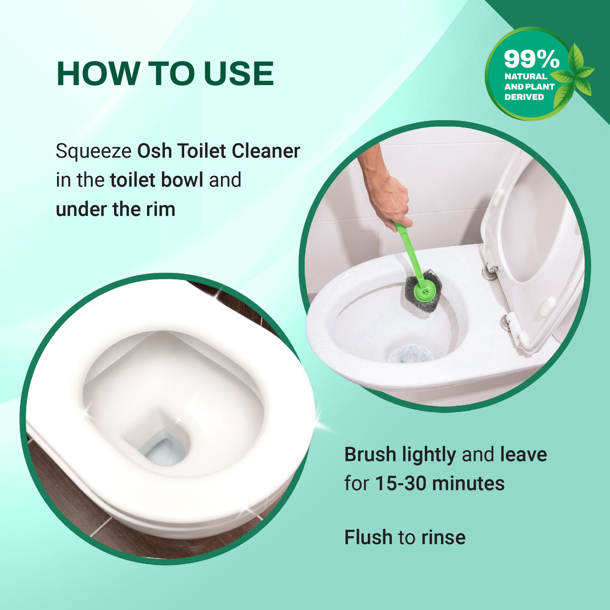 Natural Toilet Cleaner