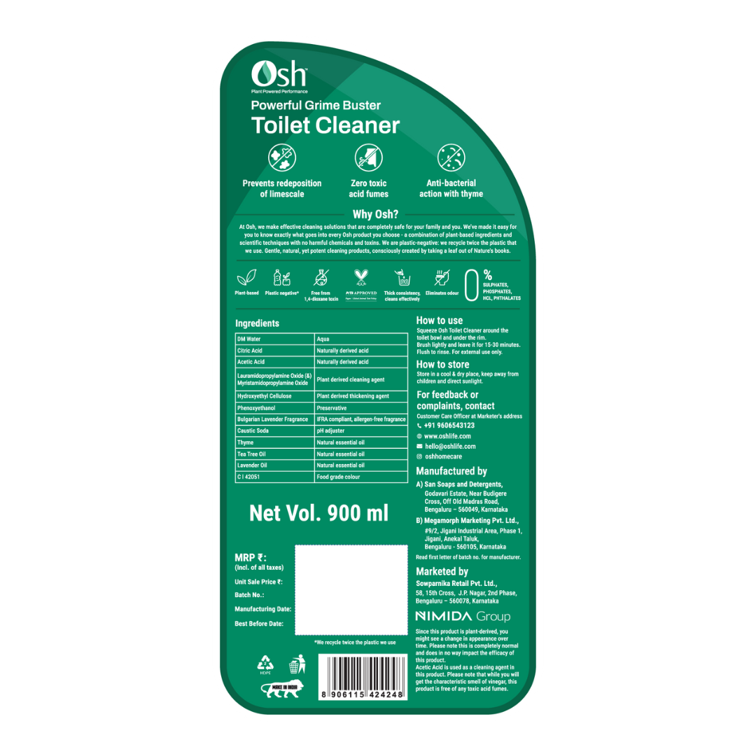 Natural Toilet Cleaner